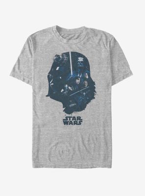 Star Wars Vader Helmet Fill T-Shirt