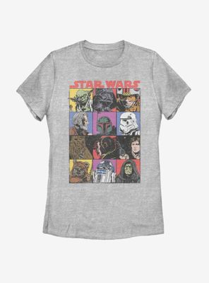 Star Wars Comic Art Womens T-Shirt
