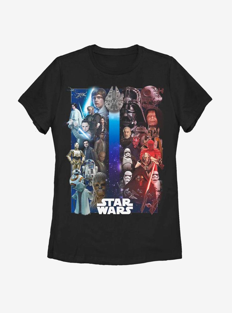 Star Wars Divided Forces Womens T-Shirt