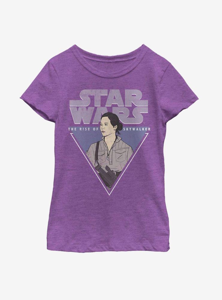 Star Wars Rose Triangle Youth Girls T-Shirt