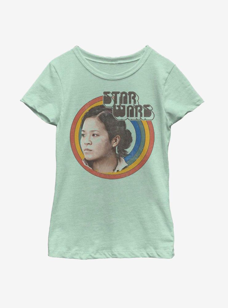 Star Wars Vintage Rose Rainbow Youth Girls T-Shirt