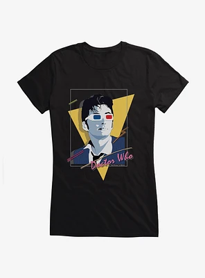 Doctor Who The Tenth 80s Art Girls T-Shirt