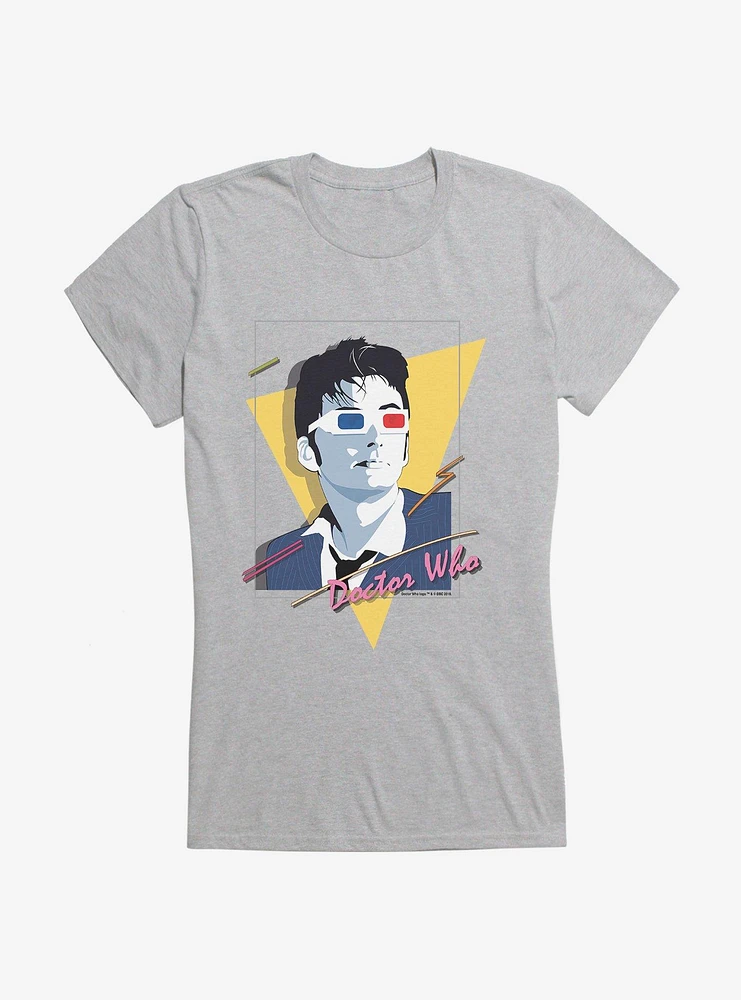 Doctor Who The Tenth 80s Art Girls T-Shirt