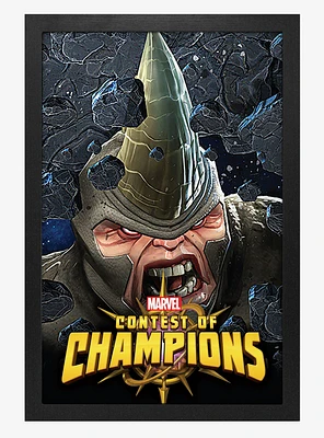 Marvel Contest Of Champions Rhino Poster