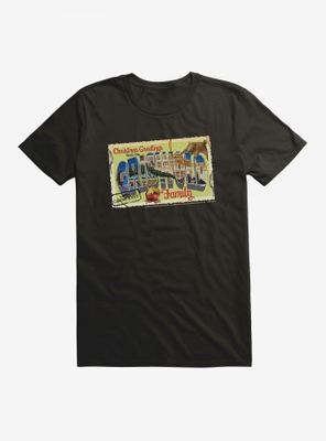 National Lampoon's Christmas Vacation Griswold Family Postcard T-Shirt
