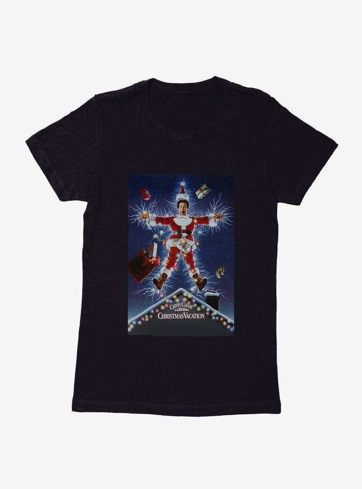 National Lampoon's Christmas Vacation Classic Poster Womens T-Shirt