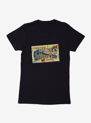 National Lampoon's Christmas Vacation Griswold Family Postcard Womens T-Shirt