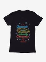National Lampoon's Christmas Vacation Griswold Family Neon Sign Womens T-Shirt