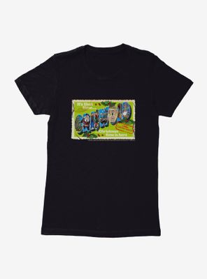 National Lampoon's Christmas Vacation Griswold Postcard Womens T-Shirt