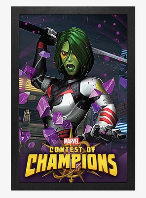 Marvel Contest Of Champions Gamora Poster