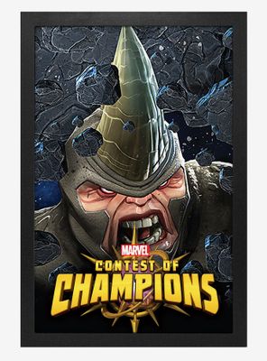 Marvel Contest Of Champions Rhino Poster