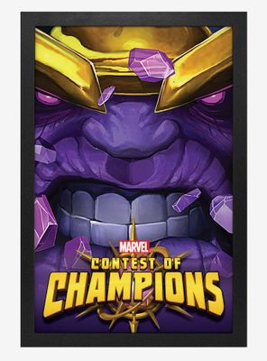 Marvel Contest Of Champions Thanos Poster