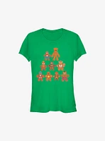 Marvel Avengers Cookie Tree Holiday Girls T-Shirt