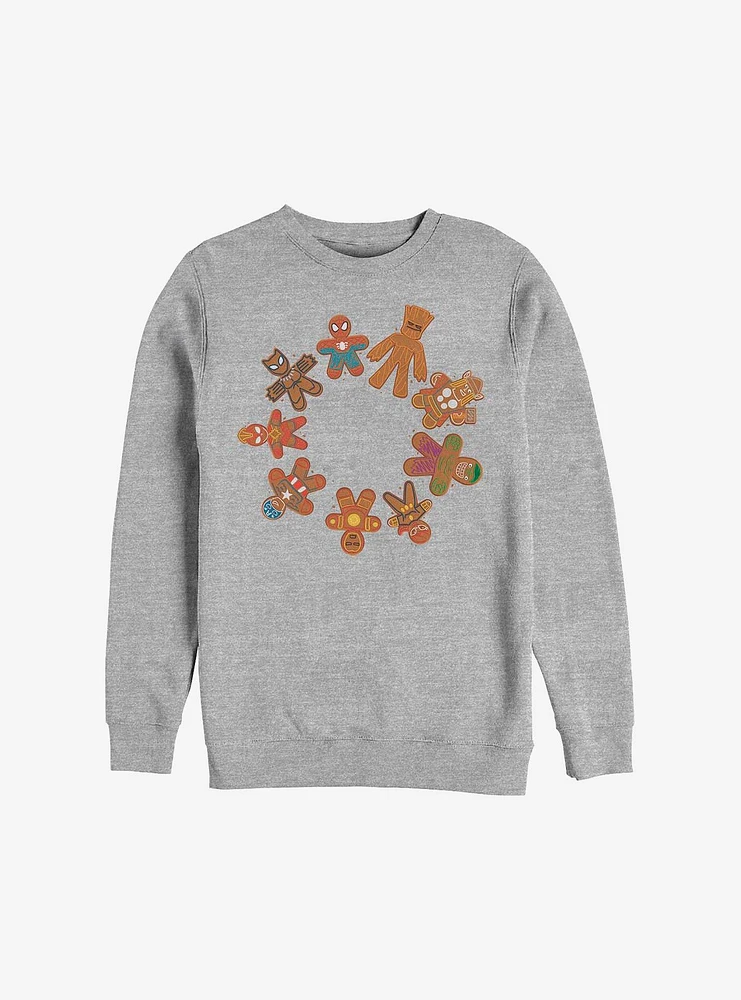 Marvel Avengers Cookie Circle Holiday Sweatshirt