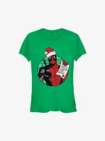 Marvel Deadpool Heroic Aunt Holiday Girls T-Shirt