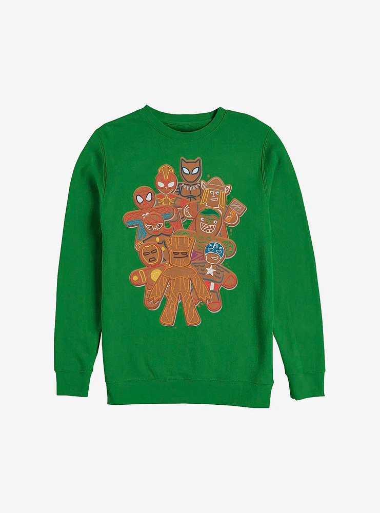 Marvel Avengers Cookie Group Holiday Sweatshirt