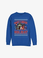 Marvel Avengers Heroic Holiday Sweatshirt