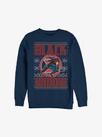 Marvel Black Widow Christmas Pattern Sweatshirt