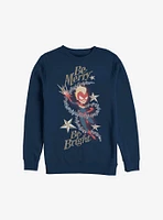 Marvel Captain Be Merry Holiday Sweatshirt