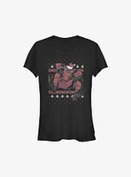 Marvel Deadpool Christmas Killer Girls T-Shirt