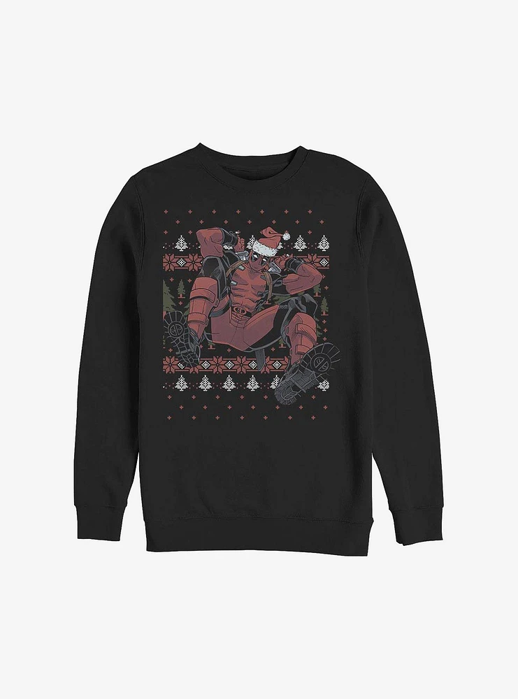 Marvel Deadpool Christmas Killer Sweatshirt