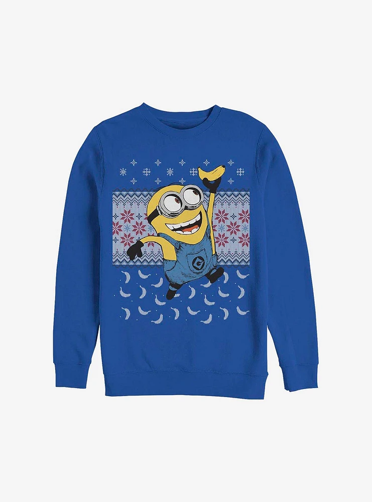 Minion Banana Christmas Sweatshirt