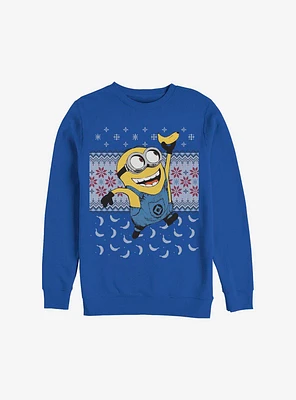 Minion Banana Christmas Sweatshirt