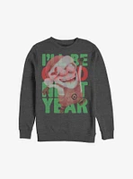 Minion Translucent I'll Be Good Next Year Sweatshirt