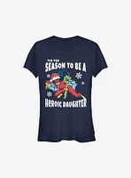 Marvel Heroic Daughter Holiday Girls T-Shirt