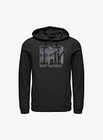 MTV Christmas Pattern Logo Hoodie