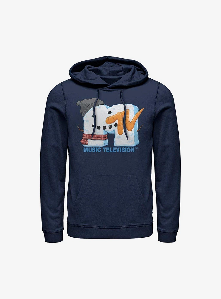 MTV Snowman Face Logo Hoodie