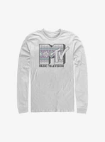 MTV Christmas Pattern Long-Sleeve T-Shirt