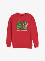 MTV Christmas Tree Logo Sweatshirt