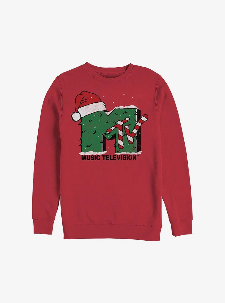 MTV Holiday Logo Sweatshirt