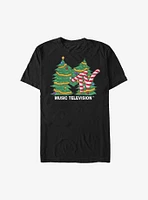MTV Christmas Tree Logo T-Shirt