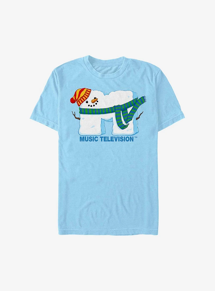 MTV Snowman Logo T-Shirt