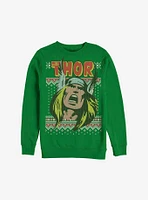 Marvel Thor Presents Holiday Sweatshirt
