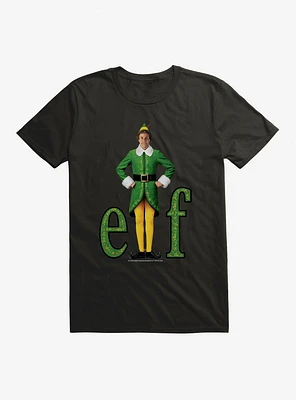 Elf Classic Logo Black Trace T-Shirt