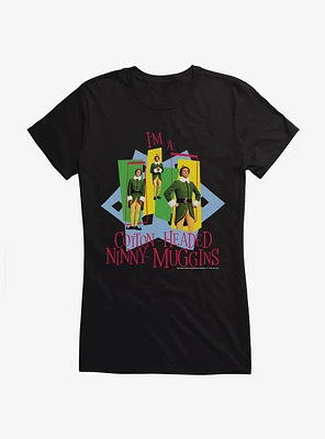 Elf Cotton Headed Ninny Muggins Girls T-Shirt