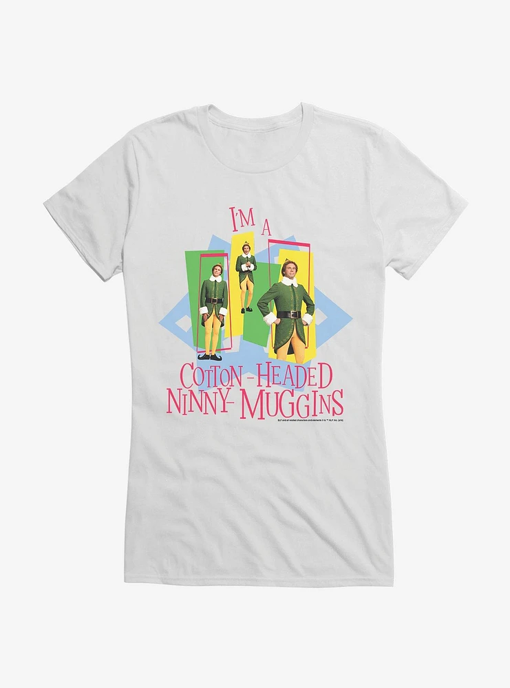 Elf Cotton Headed Ninny Muggins Girls T-Shirt