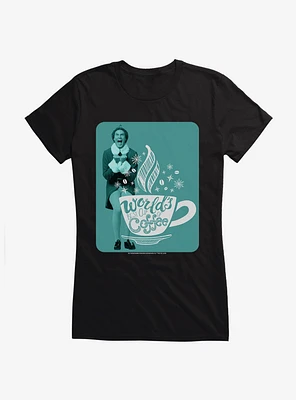 Elf World's Best Coffee Girls T-Shirt