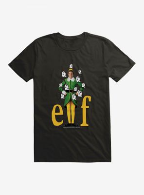 Elf Buddy Narwhal Icons T-Shirt