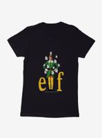 Elf Buddy Narwhal Icons Womens T-Shirt