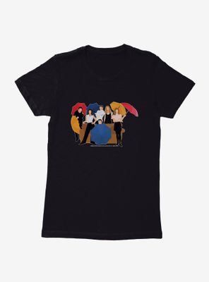 Friends Character Silhouettes Womens T-Shirt