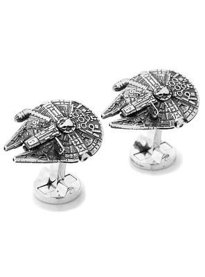 3D Star Wars Millennium Falcon Cufflinks