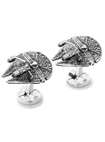 3D Star Wars Millennium Falcon Cufflinks