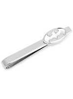 DC Comics Batman Recessed Shield Stainless Steel Tie Bar