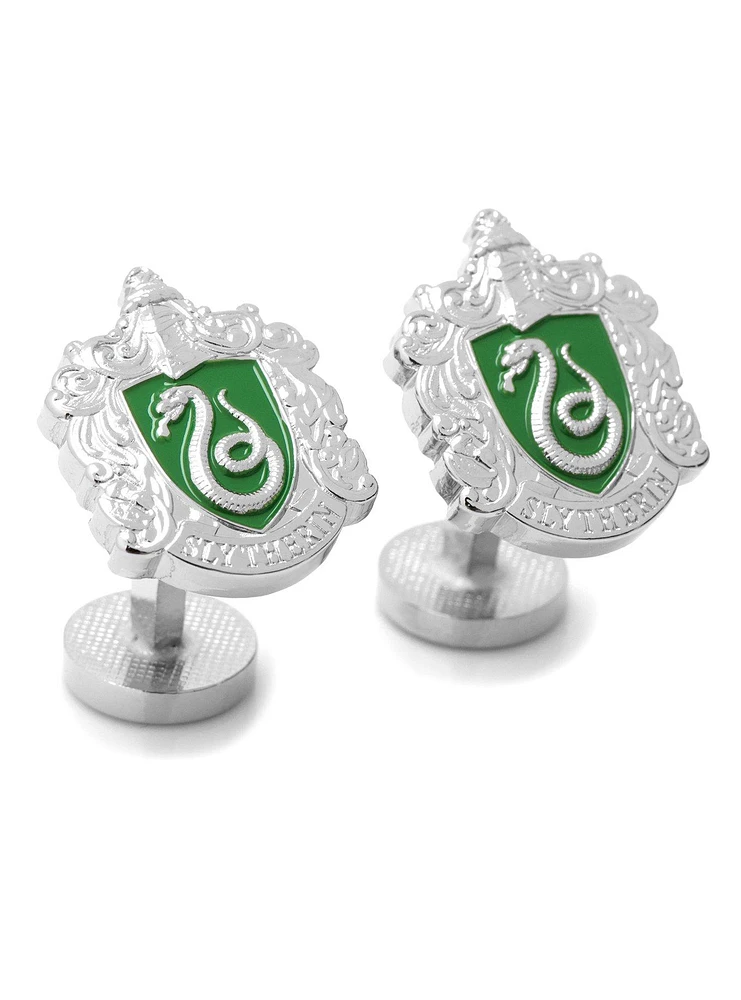 Harry Potter Slytherin Crest Cufflinks