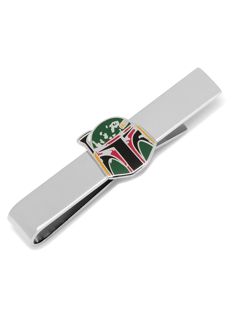 Star Wars Boba Fett Distressed Helmet Tie Bar