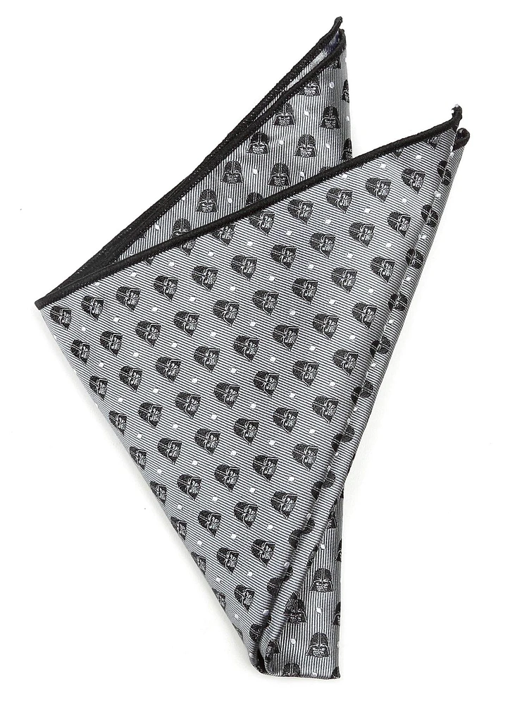 Star Wars Darth Vader Gray Dot Pocket Square